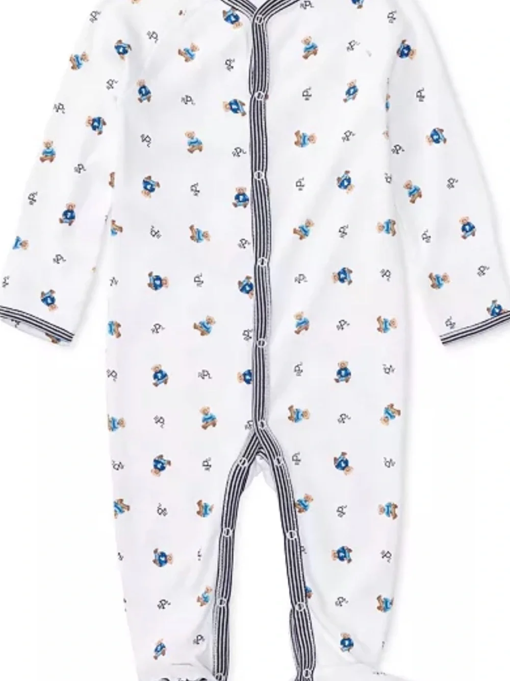 Polo Ralph Lauren Baby Boys Bear Cotton Footed Coverall 50%OFF SEND OFFER